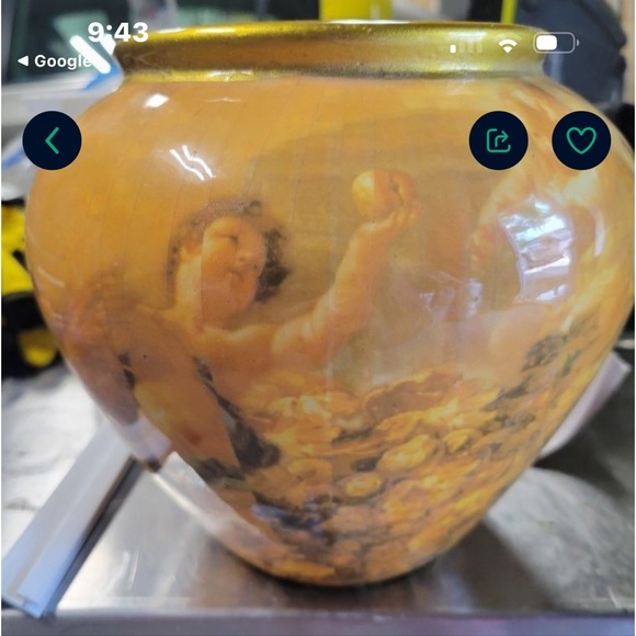 Two set , Cherub Vases - Picture 9 of 9